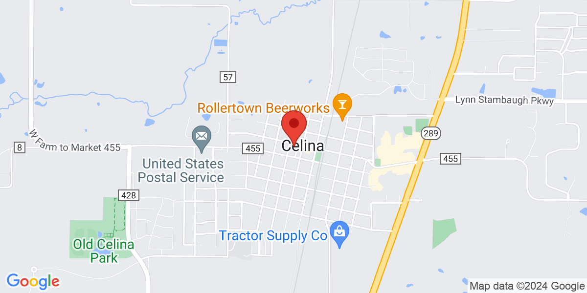 Map of Celina Public Library